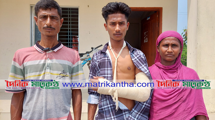 পূর্ব শত্রুতার জেরে একই পরিবারের ৩জনকে  পিটিয়ে আহত॥বিষ দিয়ে গরু হত্যার অভিযোগ